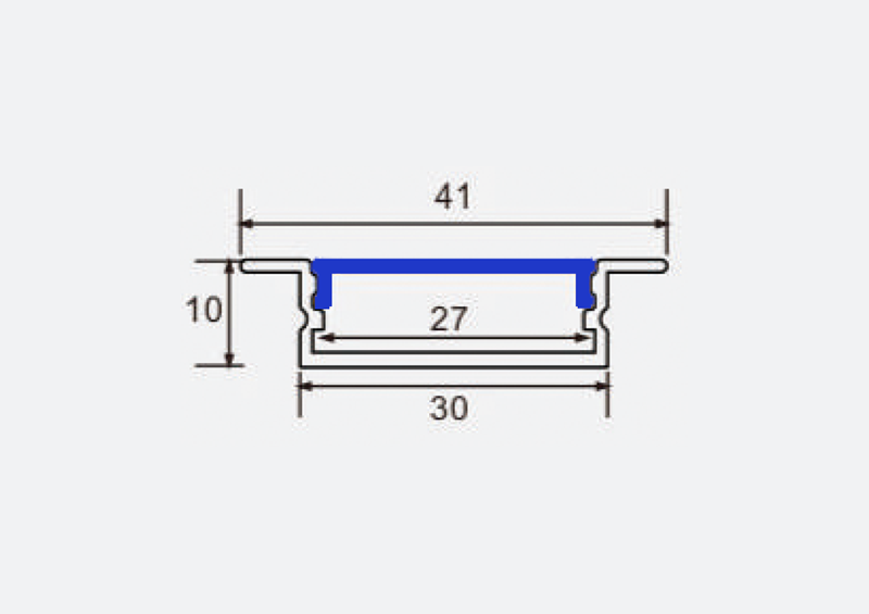 HM447 aluminum led profile housing drawing HM447 aluminum led profile housing drawing